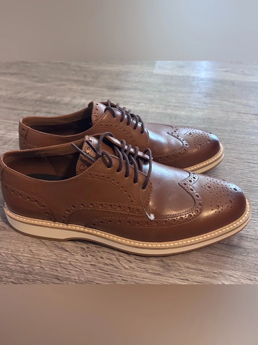 Cole Haan Morse Grand Wingtip Oxford  Mens Size 9.5  Brand New without box.
